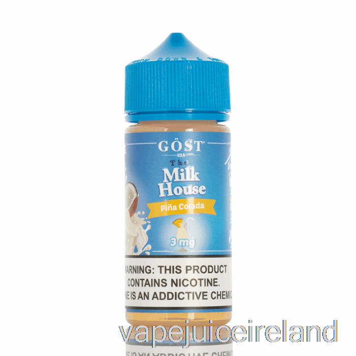 Vape Flavours Pina Colada - The Milk House - GOST Vapor - 100mL 3mg